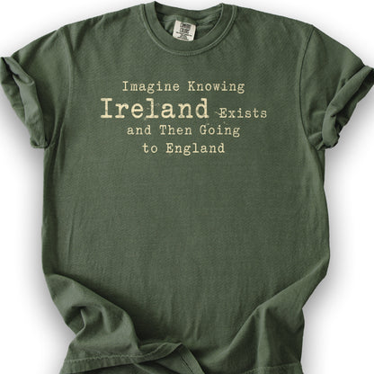 Ireland Exists T-Shirt - Hemp