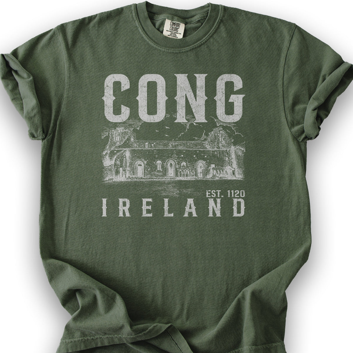 Cong Ireland Sketch T-Shirt - Hemp