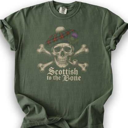 Scottish Crossbones T-Shirt - Hemp