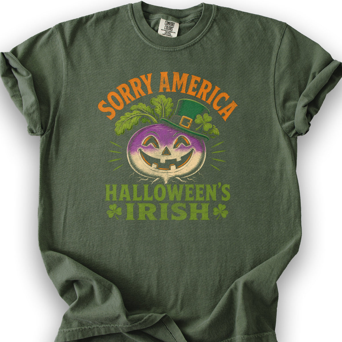 Sorry Halloween's Irish T-Shirt - Hemp