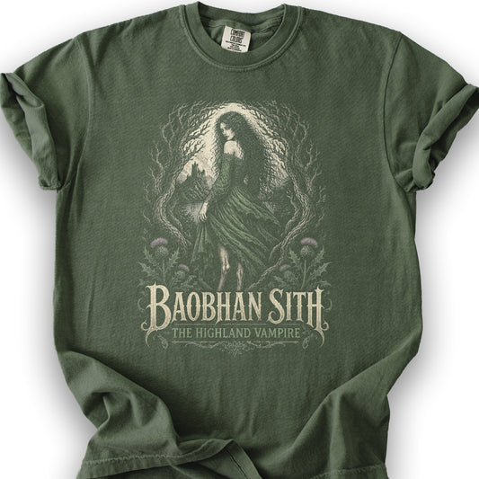 Baobhan Sith Vampire T-Shirt - Hemp