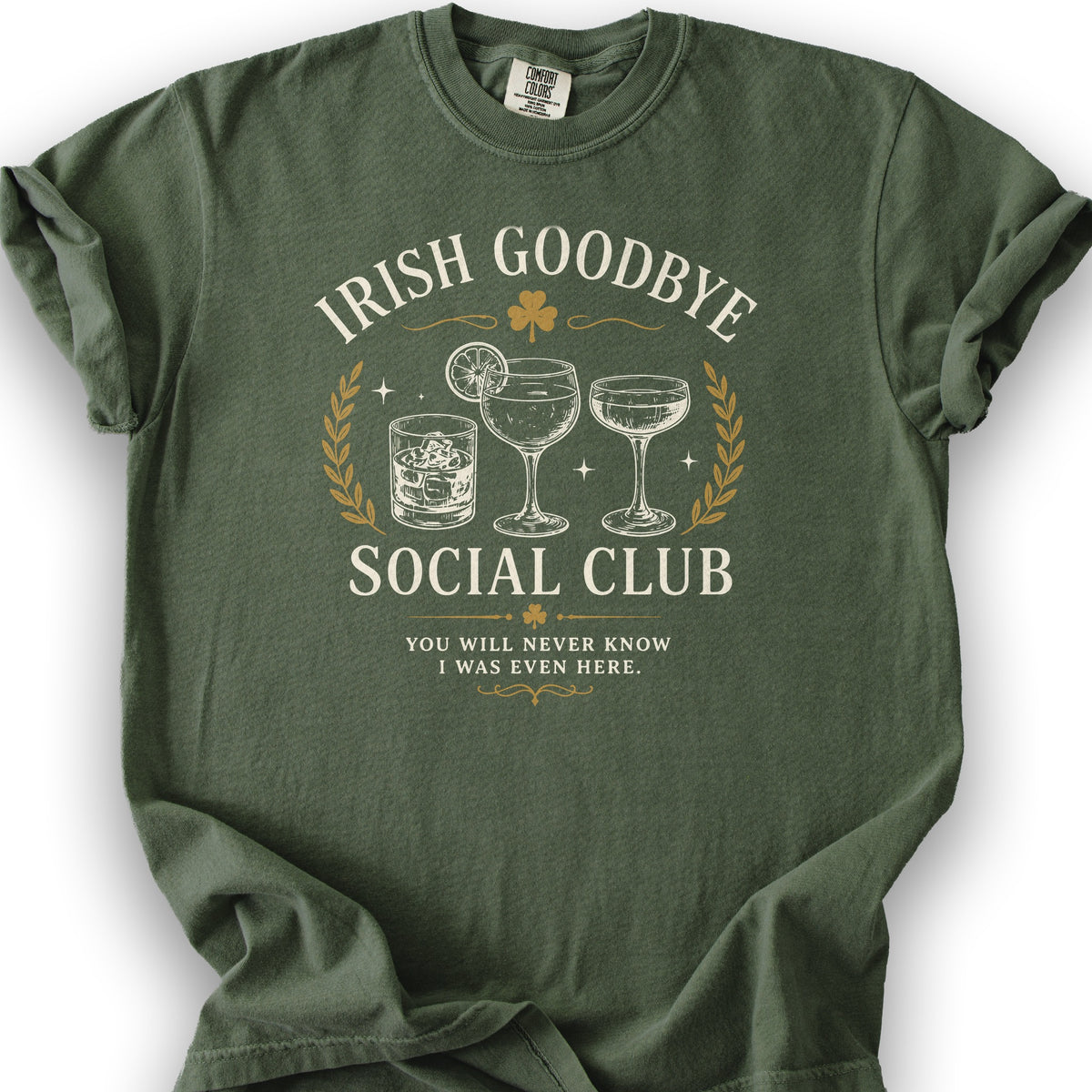 Irish Goodbye Club T-Shirt - Hemp