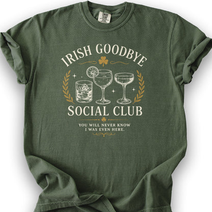 Irish Goodbye Club T-Shirt - Hemp