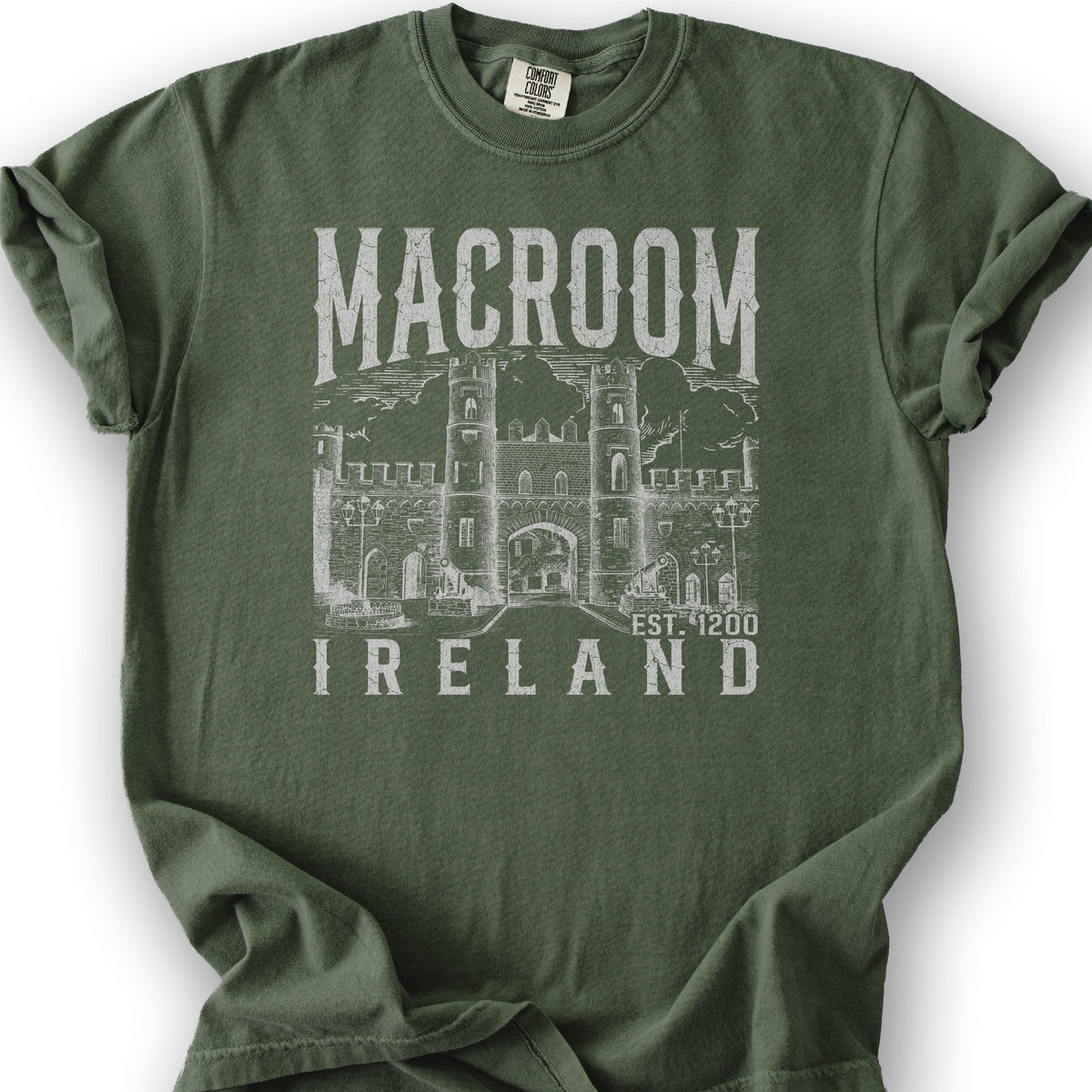 Macroom Ireland Sketch T-Shirt - Hemp