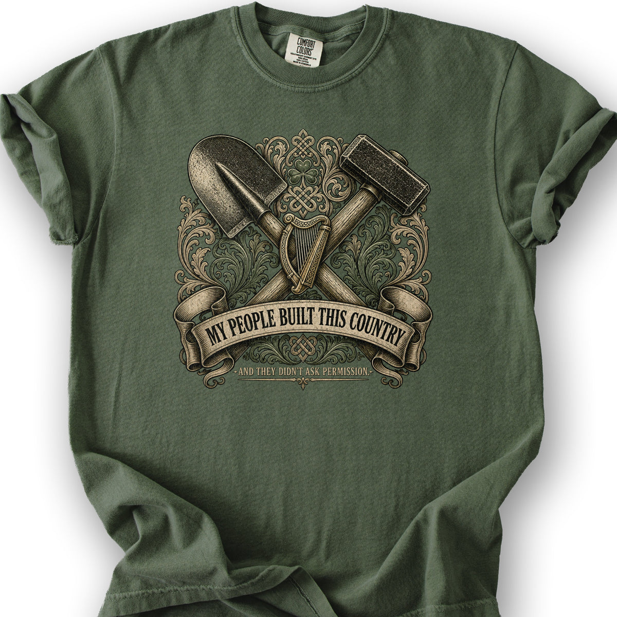 Irish Built T-Shirt - Hemp