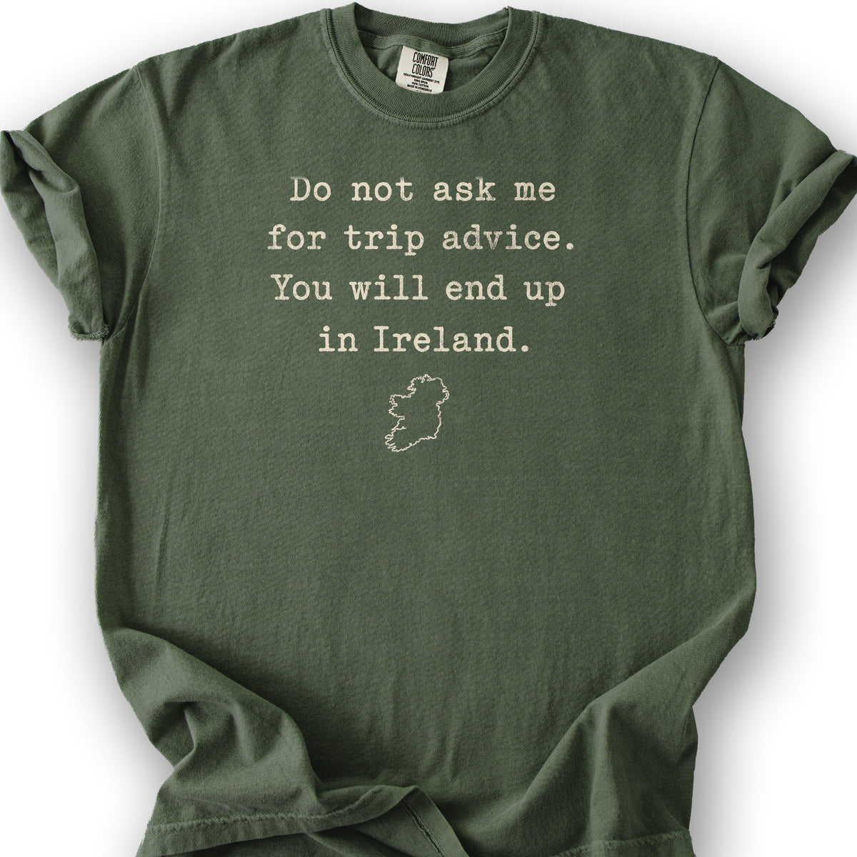 Trip Advice Ireland T-Shirt - Hemp
