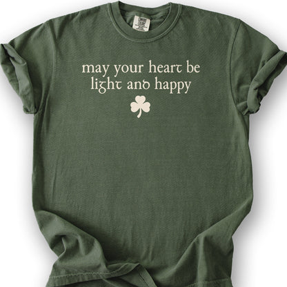 May Your Heart Be Light T-Shirt - Hemp