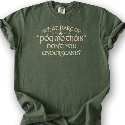 Póg Mo Thóin Understand T-Shirt - Hemp