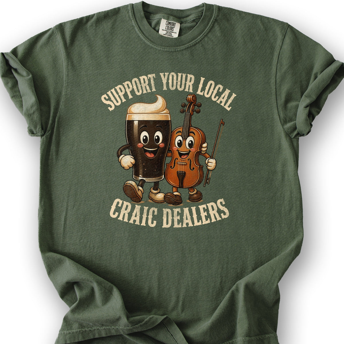 Craic Dealers T-Shirt - Hemp