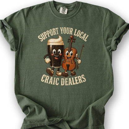 Craic Dealers T-Shirt - Hemp