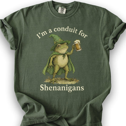 Frog Shenanigans Conduit T-Shirt - Hemp