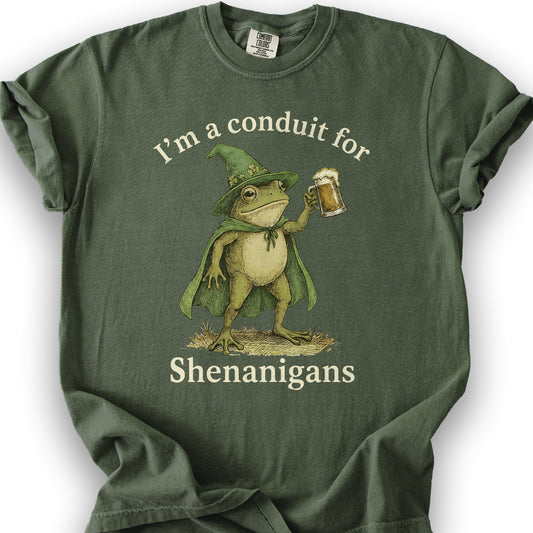 Frog Shenanigans Conduit T-Shirt - Hemp