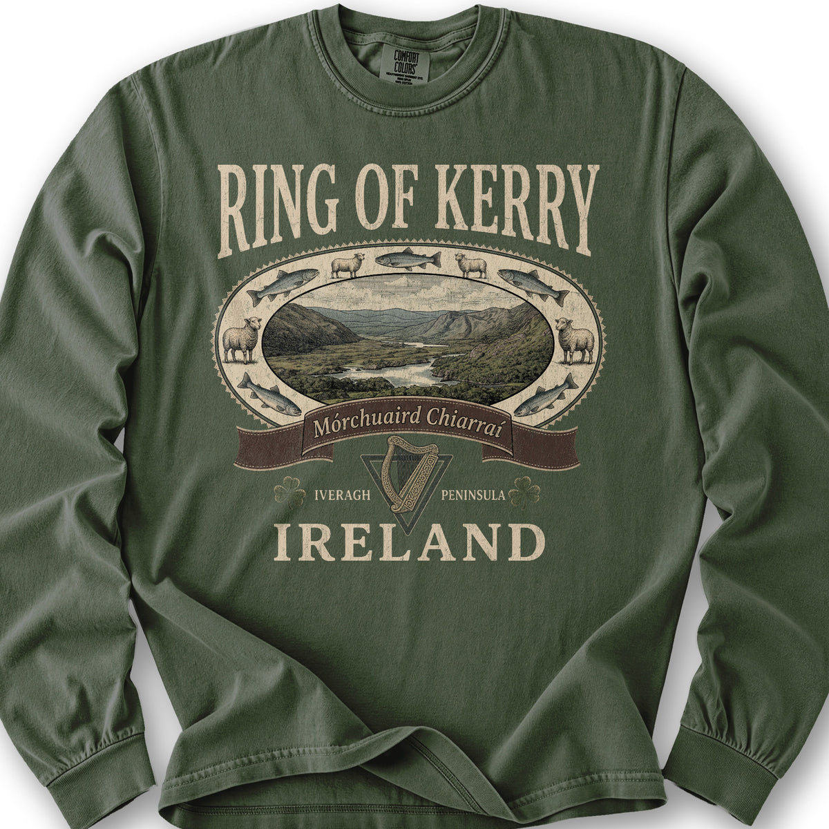Ring of Kerry Heritage Long Sleeve Shirt - Hemp