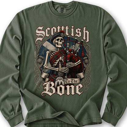 Scottish Boney Piper Long Sleeve Shirt - Hemp