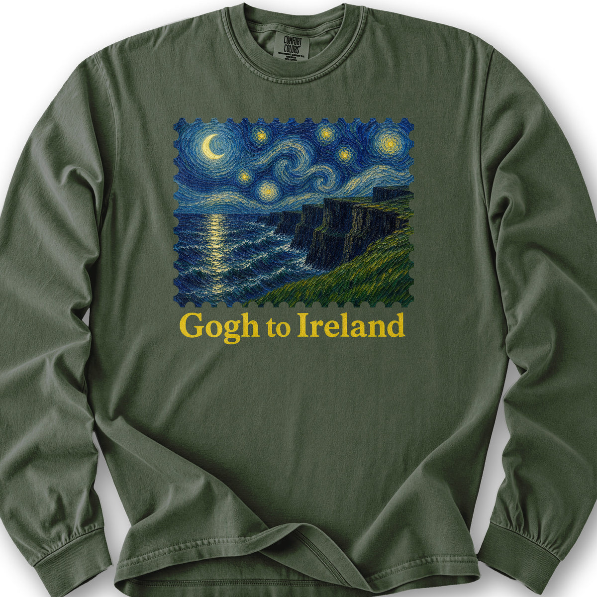 Gogh To Ireland Long Sleeve Shirt - Hemp