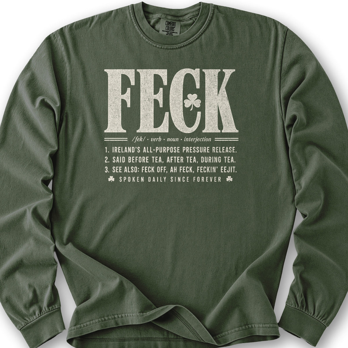 Feck Definition Long Sleeve Shirt - Hemp