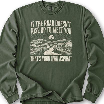 That's Your Own Asphalt Long Sleeve Shirt - Hemp