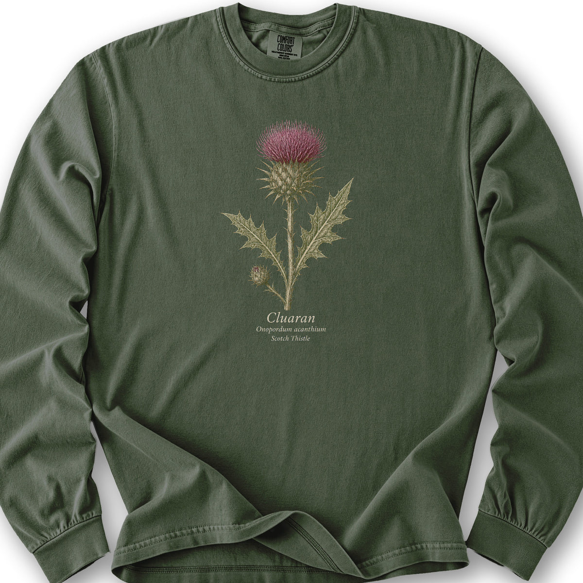 Cluaran Thistle Long Sleeve Shirt - Hemp