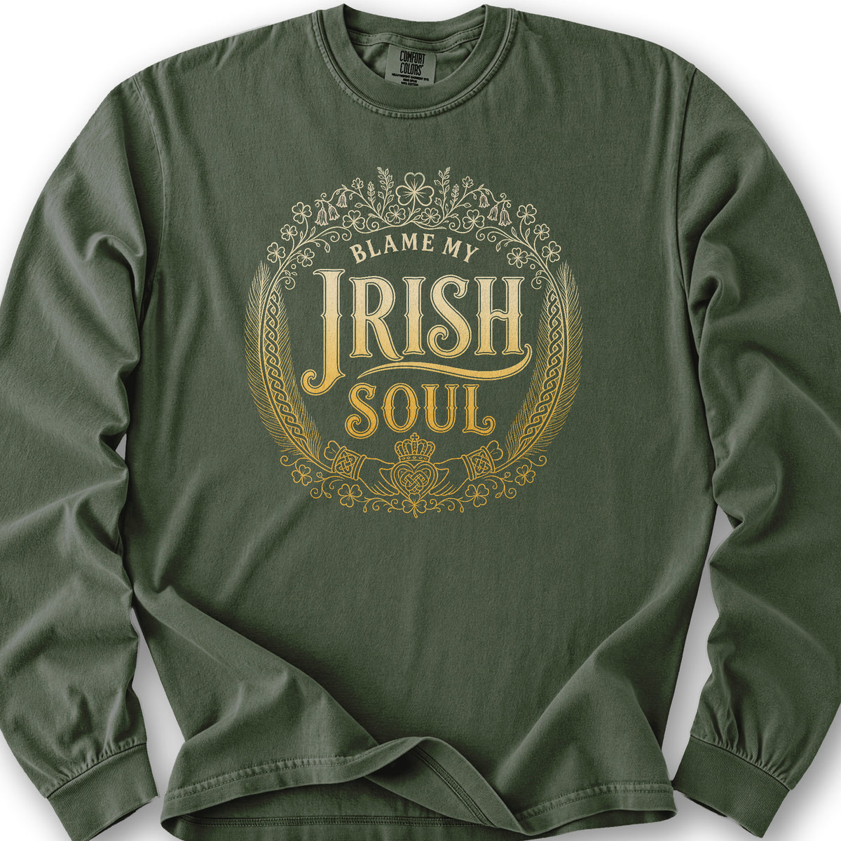 My Irish Soul Long Sleeve Shirt - Hemp