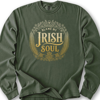 My Irish Soul Long Sleeve Shirt - Hemp