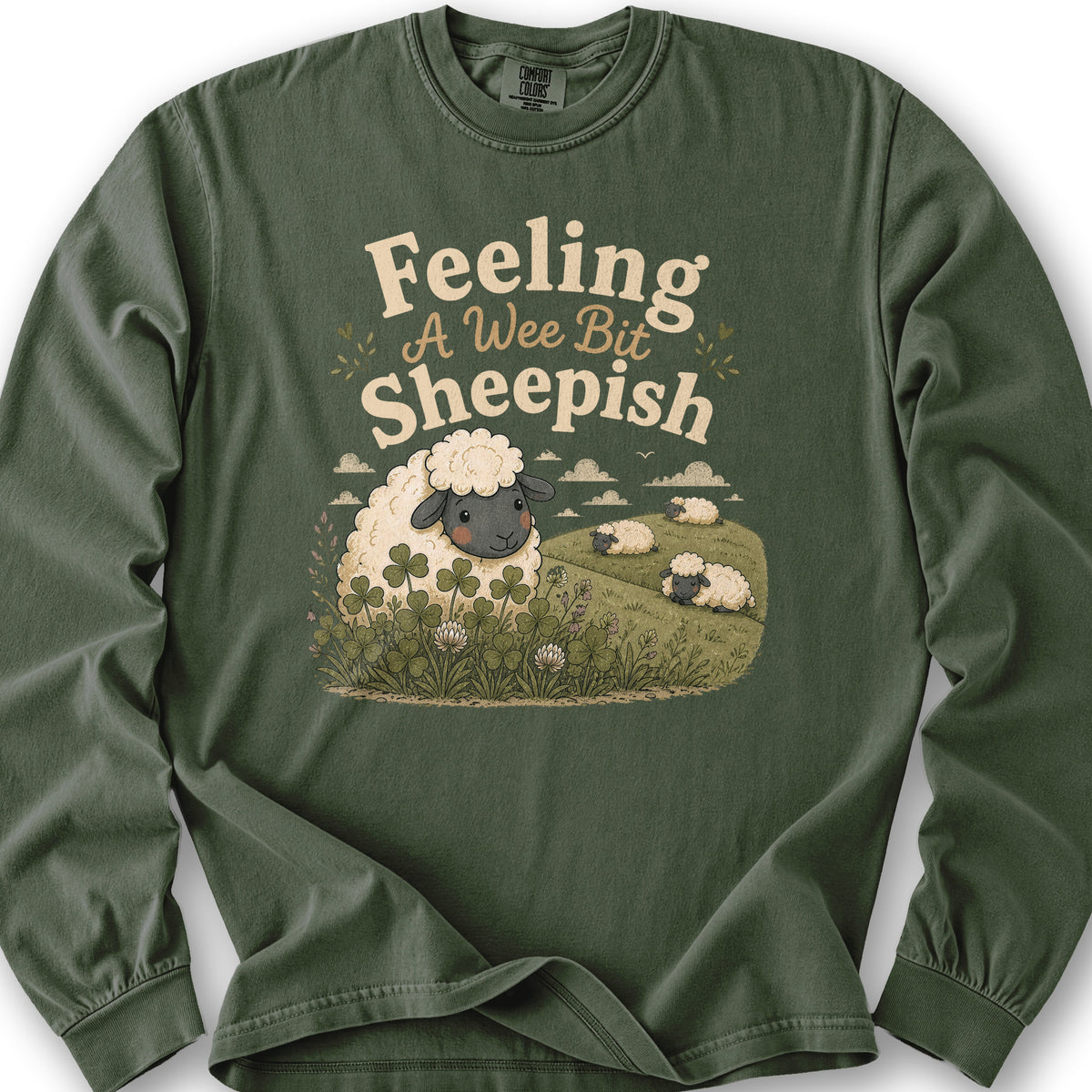 Wee Bit Sheepish Long Sleeve Shirt