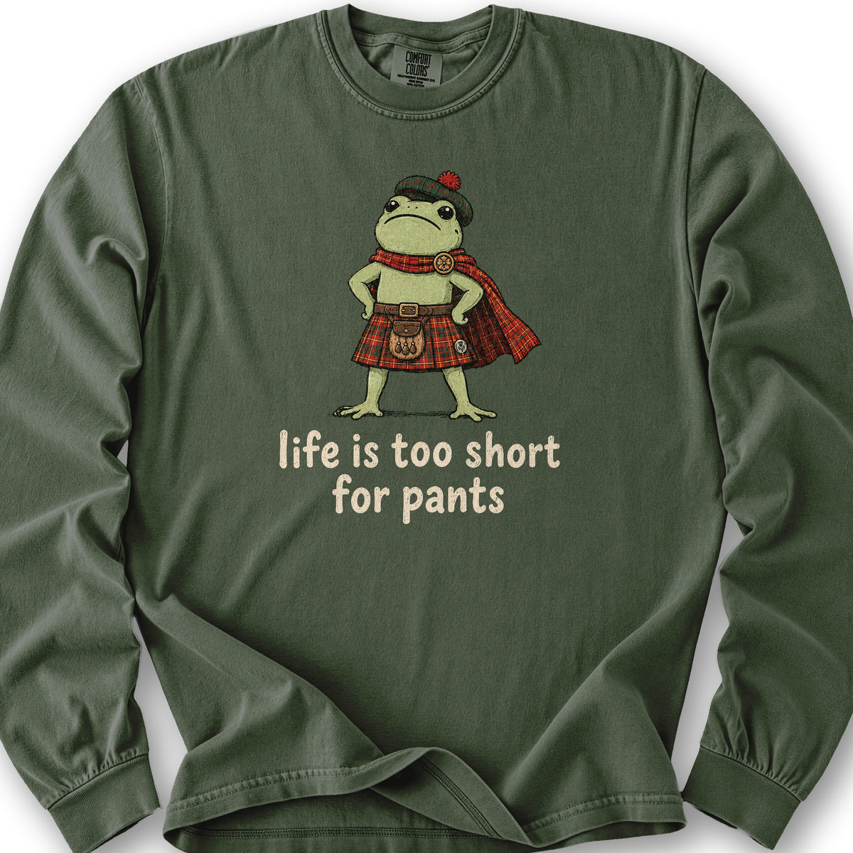 Kilted Frog Long Sleeve Shirt