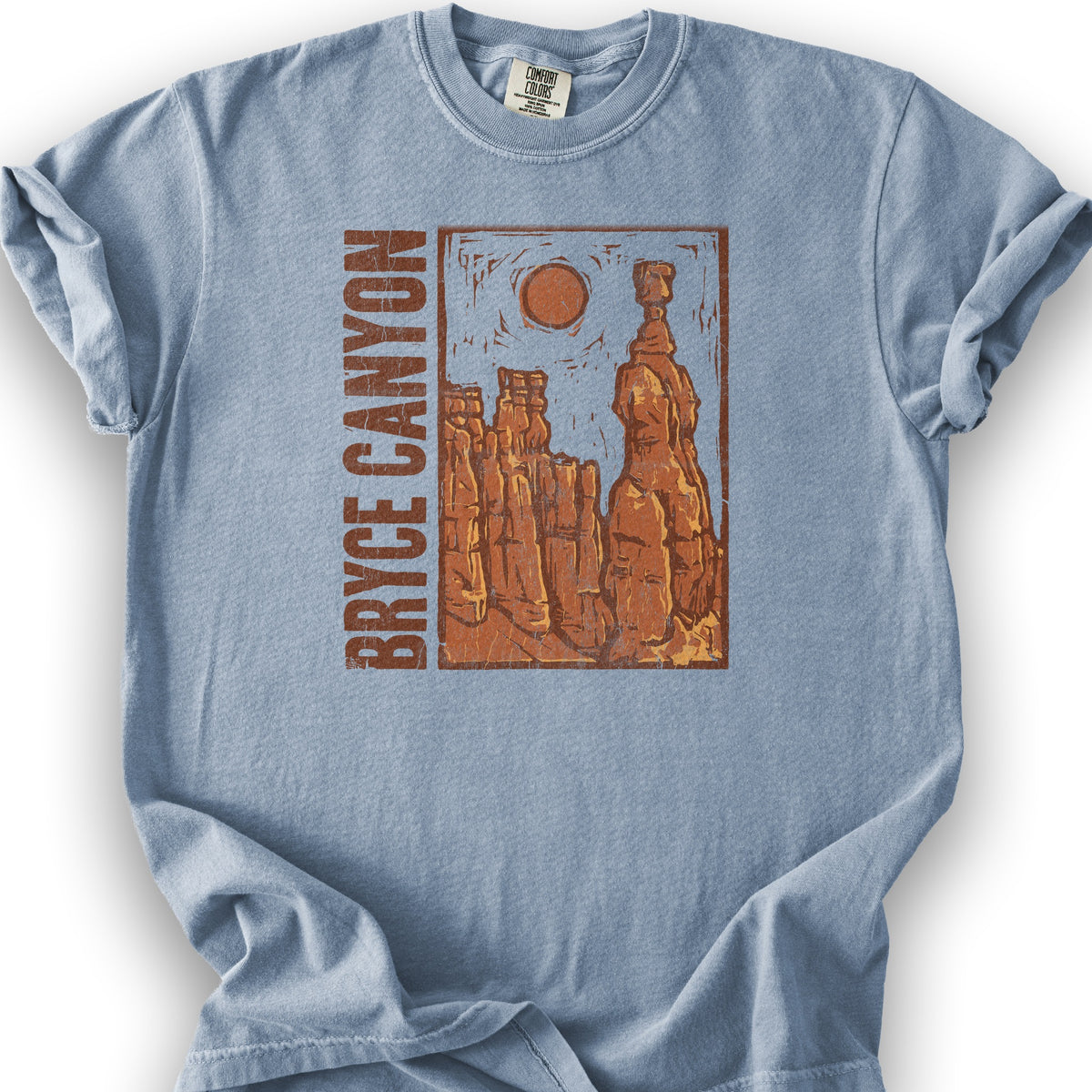 Bryce Canyon Hoodoo T-Shirt - Ice Blue