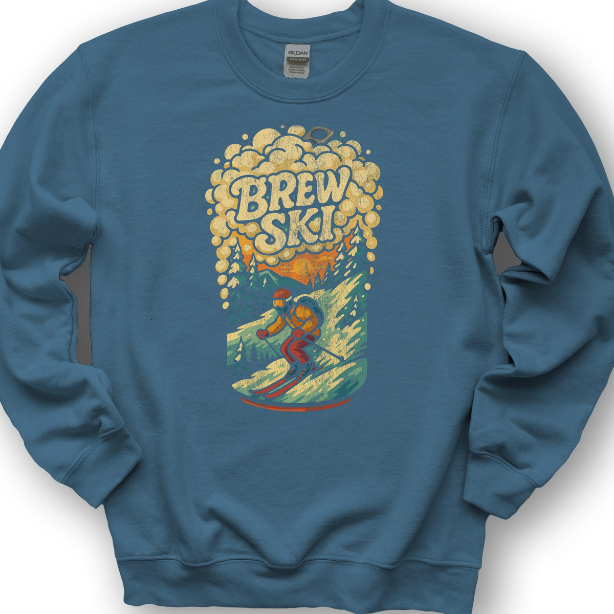 Brew Ski Sweatshirt - Indigo Blue