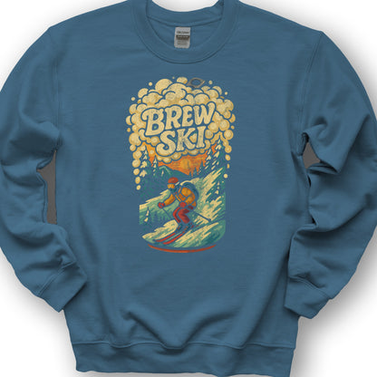 Brew Ski Sweatshirt - Indigo Blue