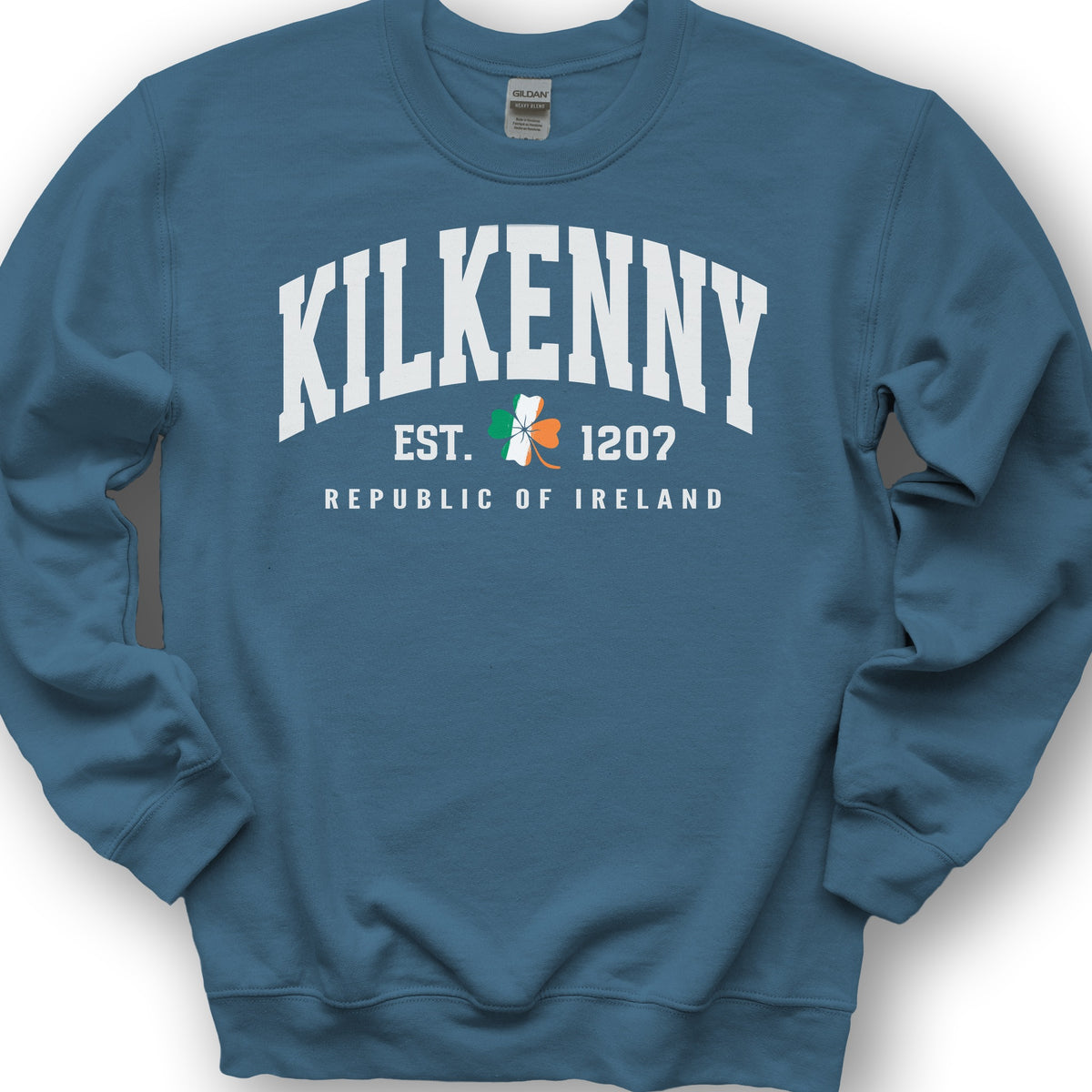 Kilkenny Varsity Flag Sweatshirt - Indigo Blue