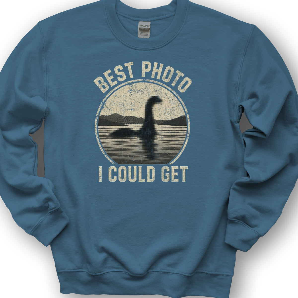 Loch Ness Photo Sweatshirt - Indigo Blue