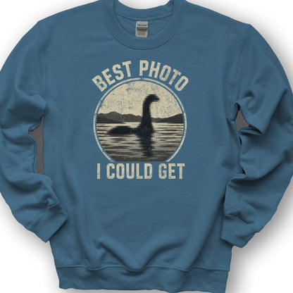 Loch Ness Photo Sweatshirt - Indigo Blue