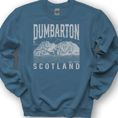 Dumbarton Scotland Sweatshirt - Indigo Blue