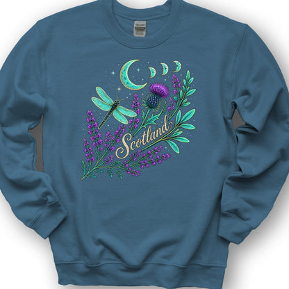 Scotland Mystic Glow Sweatshirt - Indigo Blue