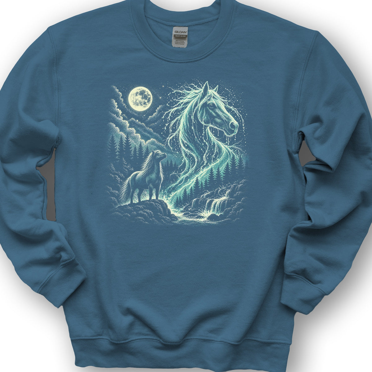 Kelpie 90's Throwback Sweatshirt - Indigo Blue