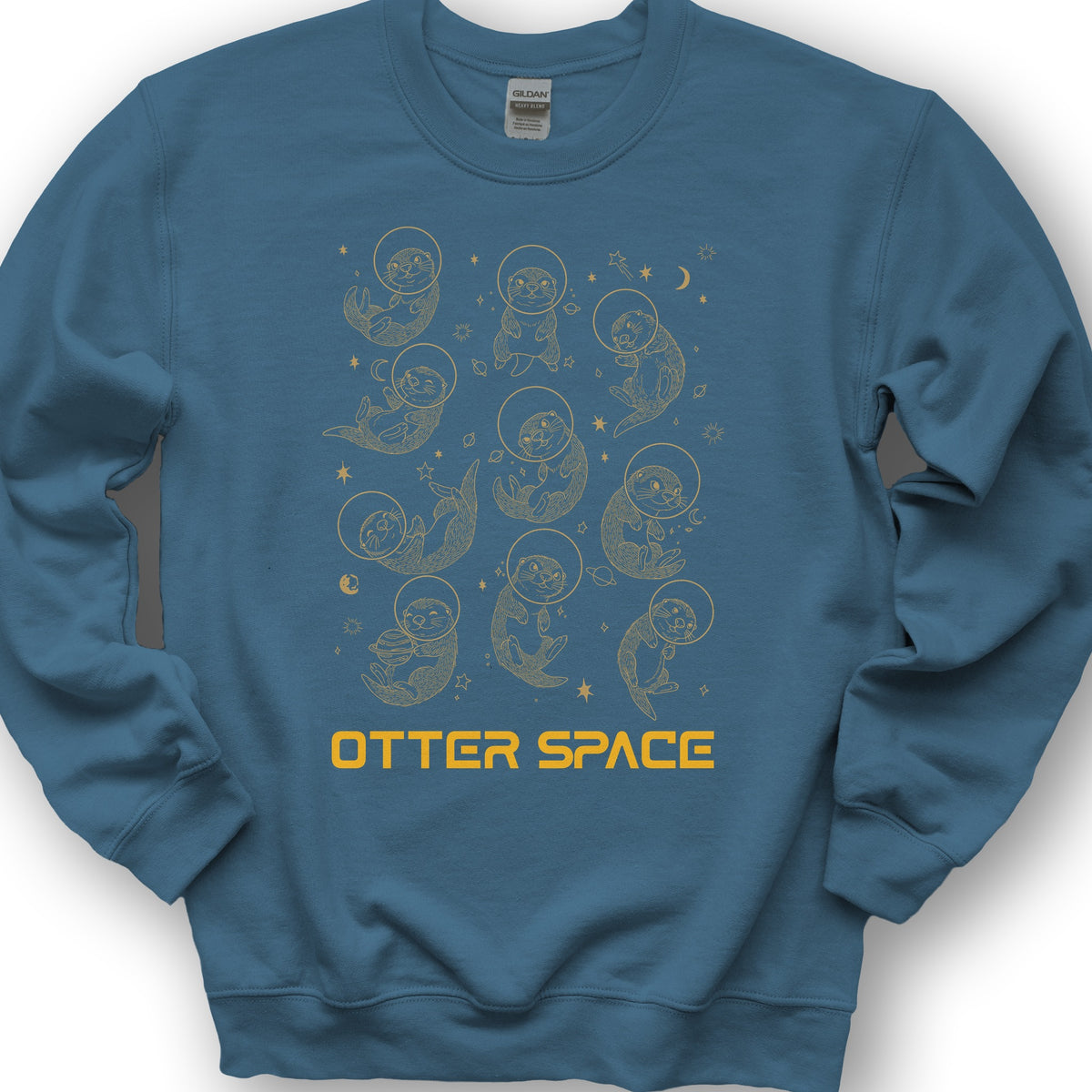 Otter Space Sweatshirt - Indigo Blue