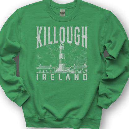 Killough Ireland Sketch Sweatshirt - Irish Green