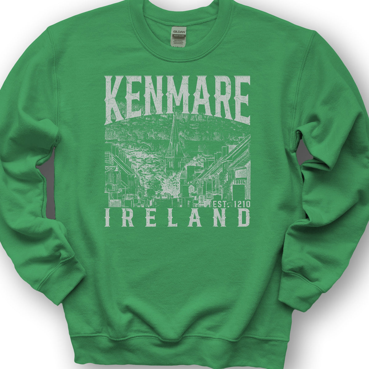 Kenmare Ireland Sketch Sweatshirt - Irish Green