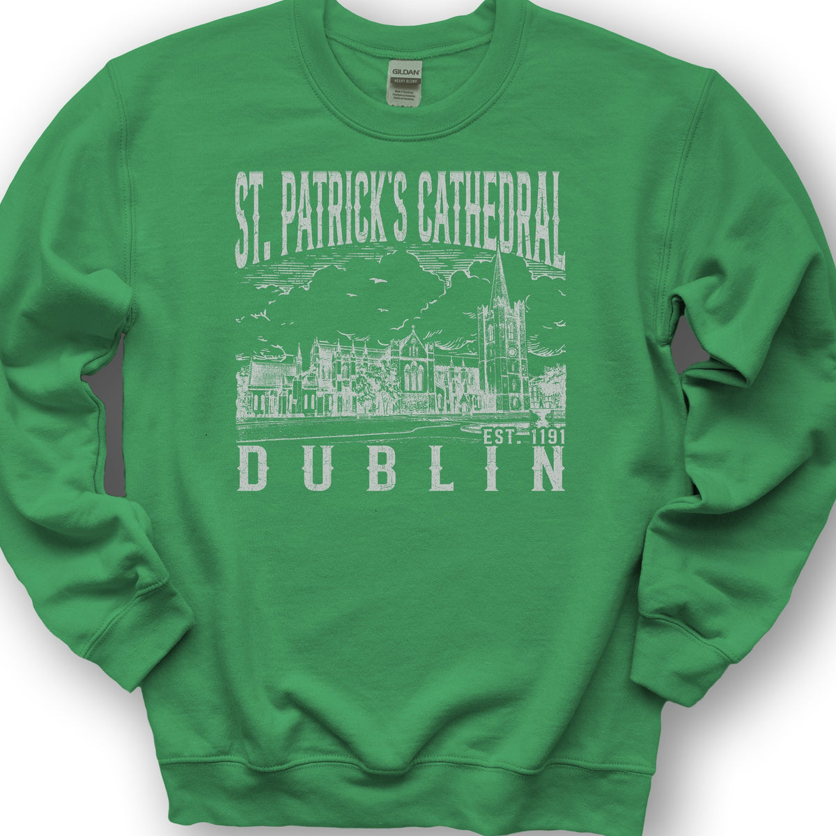 St. Patrick's Dublin Sweatshirt - Irish Green