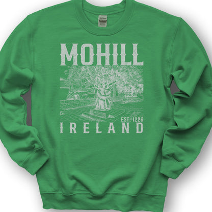 Mohill Ireland Sketch Sweatshirt - Irish Green
