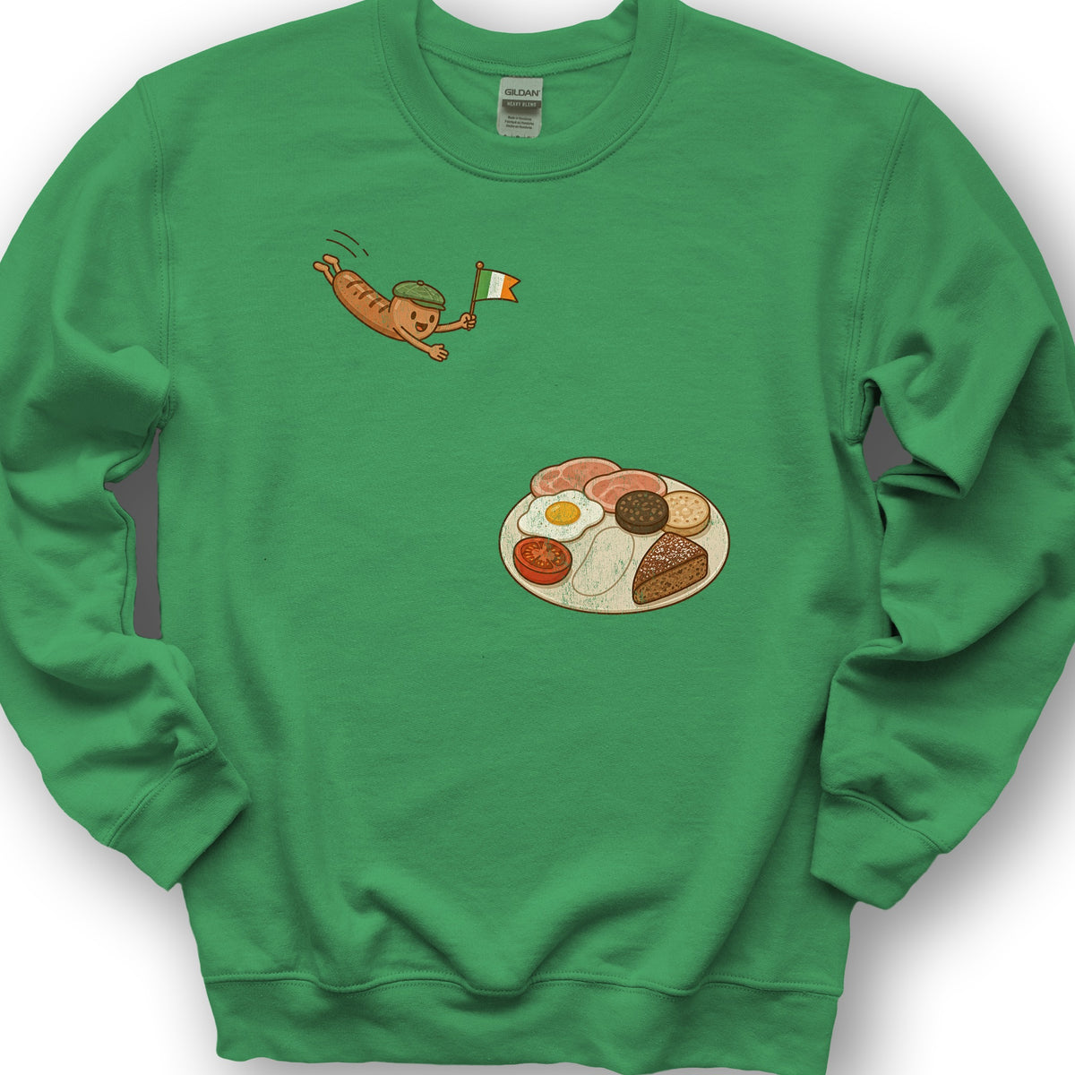 Full Irish Dive Sweatshirt - Irish Green