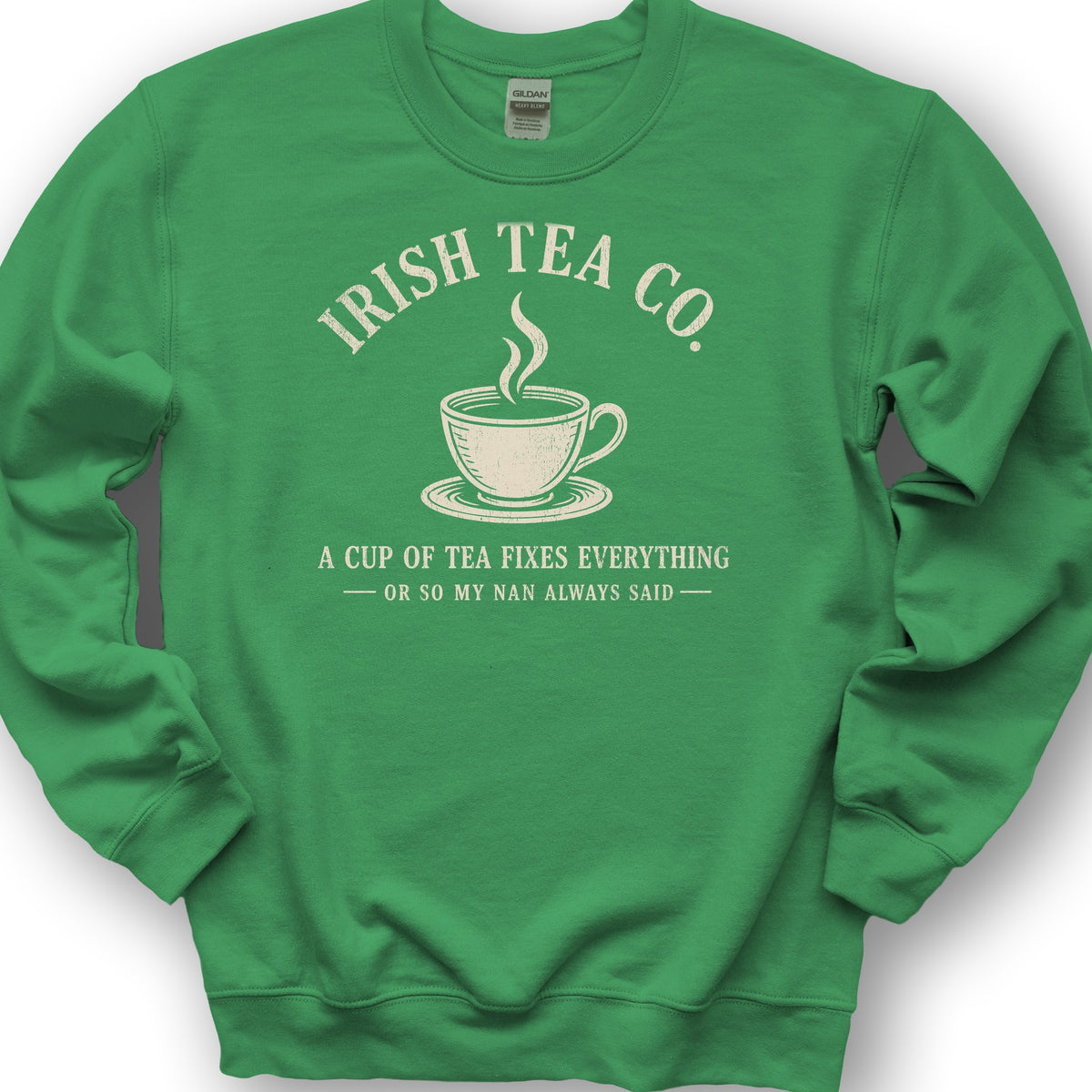Irish Tea Company Sweatshirt - Irish Green