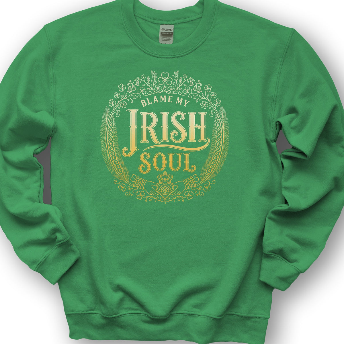 My Irish Soul Sweatshirt - Irish Green
