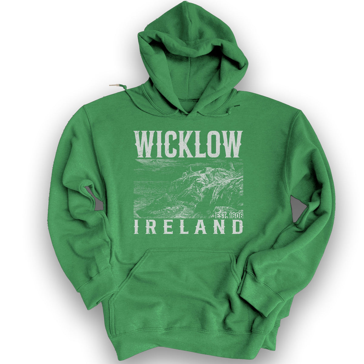 Wicklow Ireland Hoodie - Irish Green