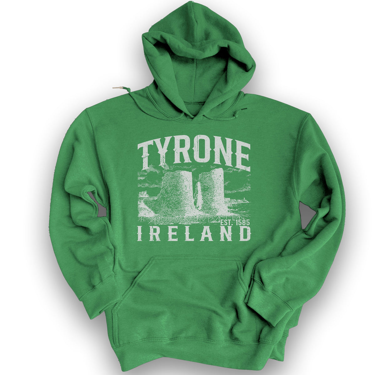 Tyrone Ireland Hoodie - Irish Green
