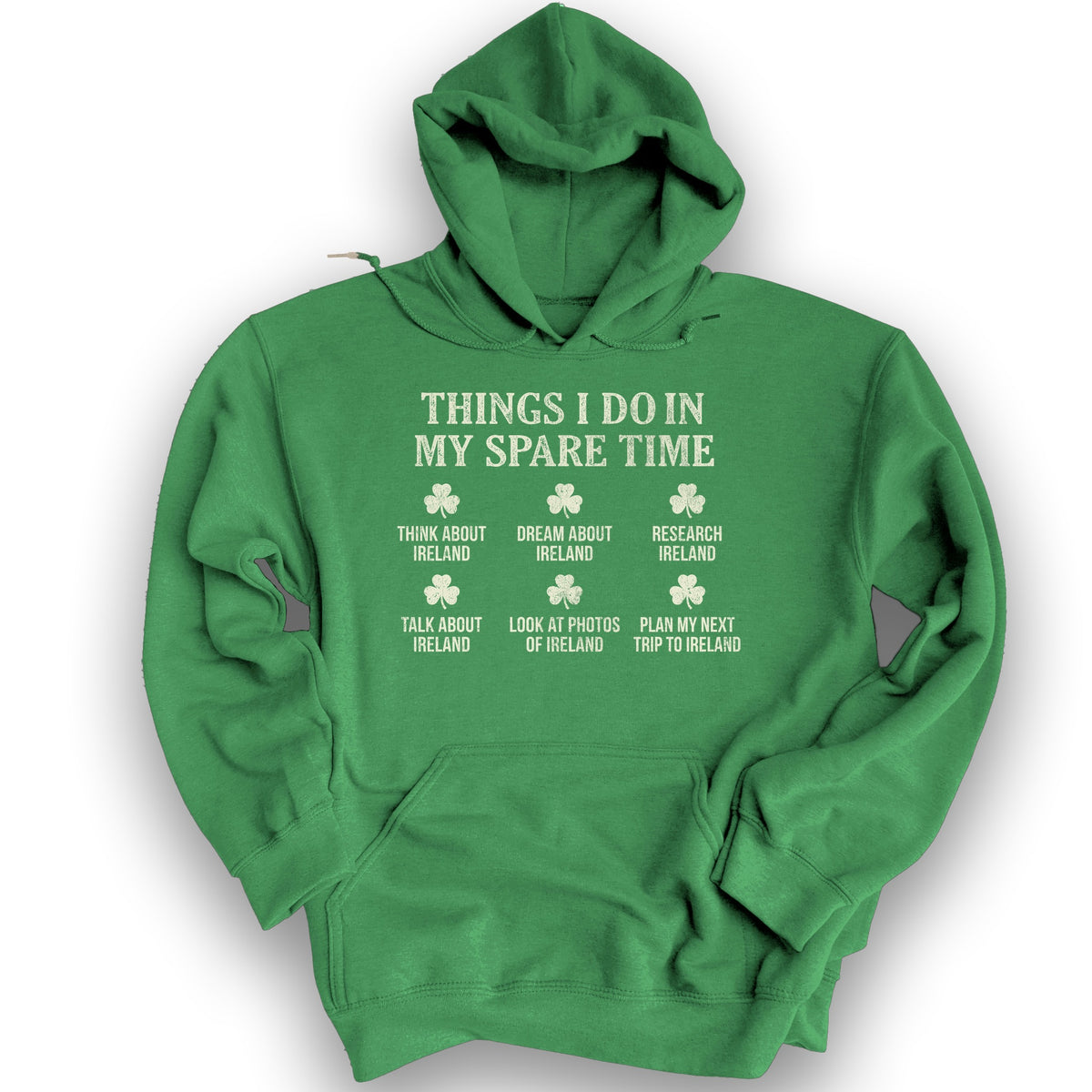 Ireland Spare Time Hoodie - Irish Green