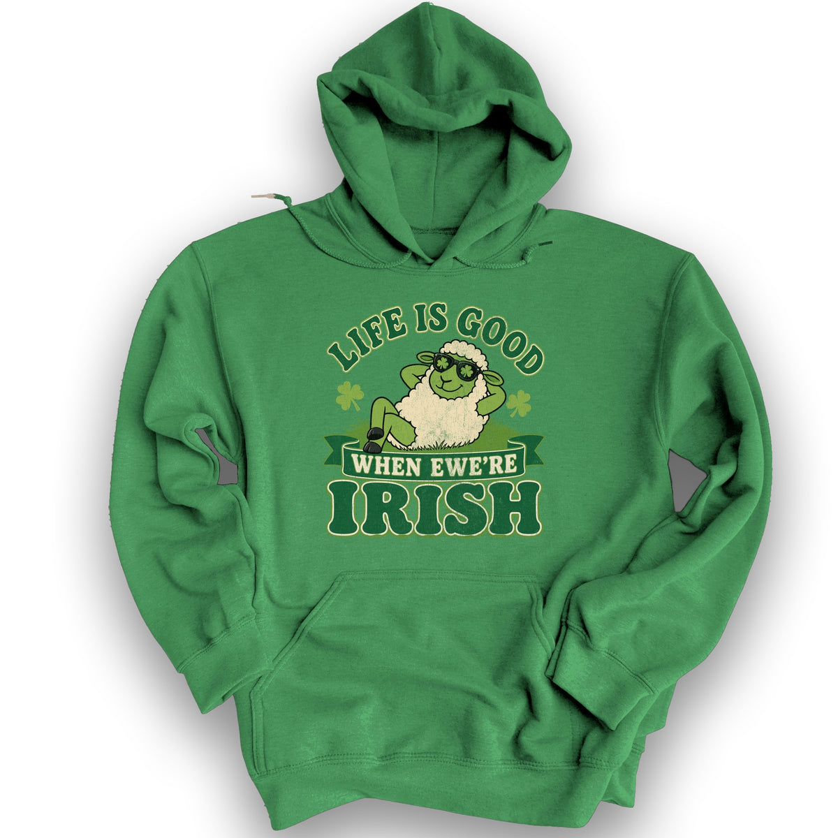 Ewe're Irish Hoodie - Irish Green
