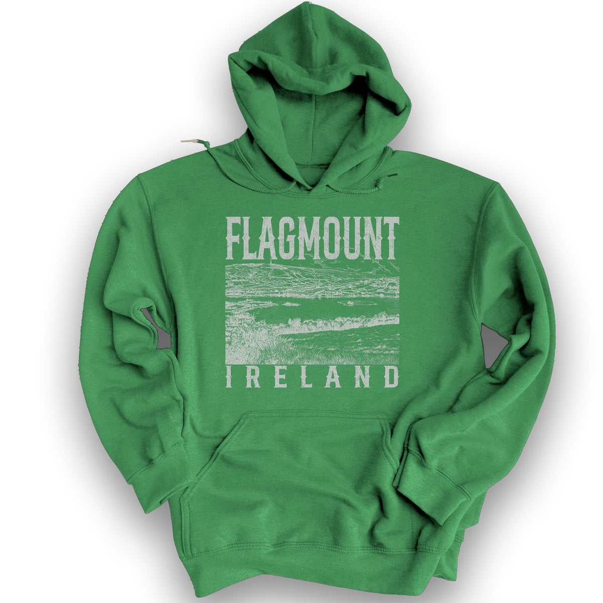 Flagmount Ireland Sketch Hoodie - Irish Green