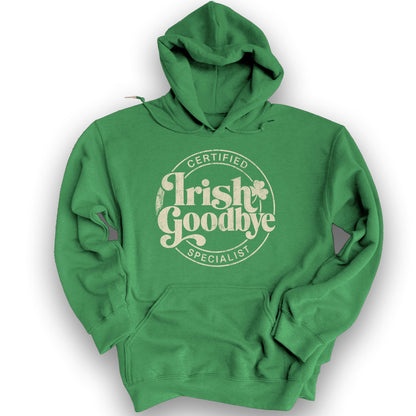 Irish Goodbye Specialist Hoodie - Irish Green