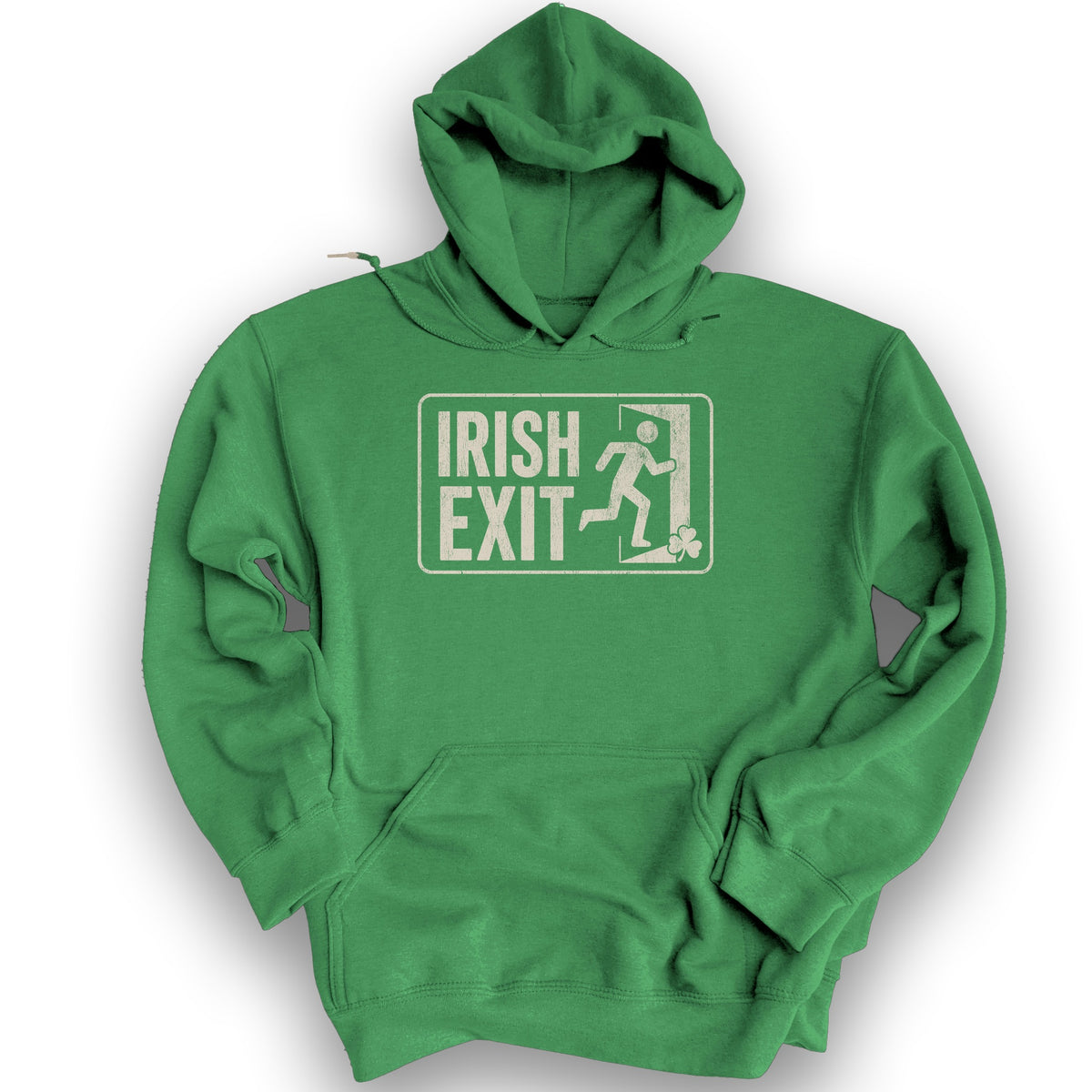 Irish Exit Hoodie - Irish Green